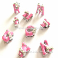 DIY 8 mm Rhinestone Slide Letters for 8MM strap .color changeable